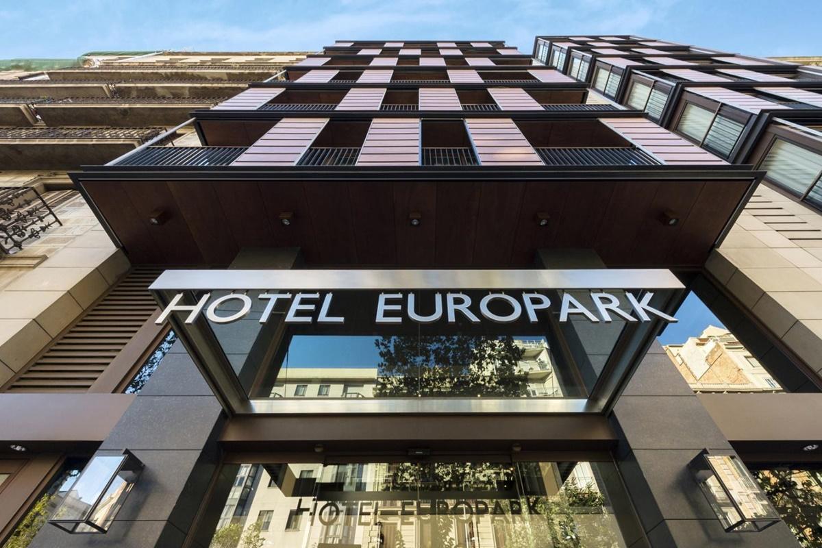 Europark Hotel Barcelona Bagian luar foto