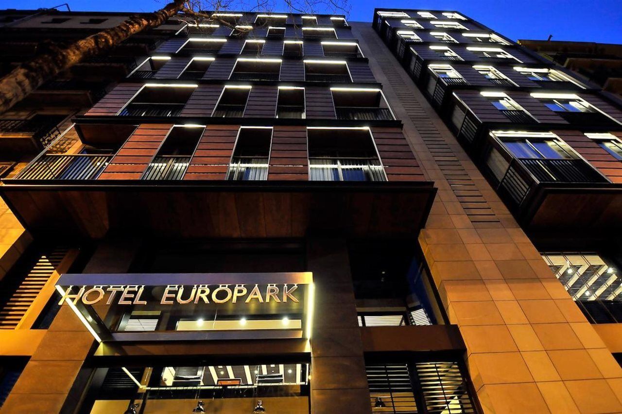 Europark Hotel Barcelona Bagian luar foto